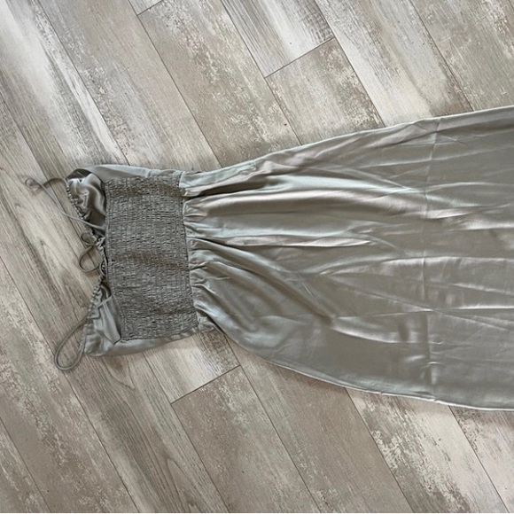 Silk Midi Dress - Picture 3 of 4